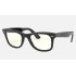WAYFARER CLEAR EVOLVE
Lenses: Grey Photochromic Classic  +  Frame: Shiny Black