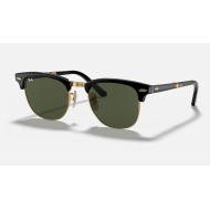 Clubmaster Folding
Lenses: Green Classic G-15  +  Frame: Black