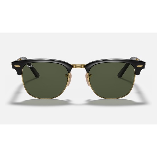 Clubmaster Folding
Lenses: Green Classic G-15  +  Frame: Black
