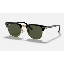 Clubmaster Folding
Lenses: Green Classic G-15  +  Frame: Black