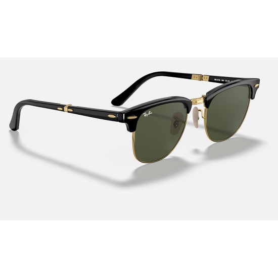 Clubmaster Folding
Lenses: Green Classic G-15  +  Frame: Black