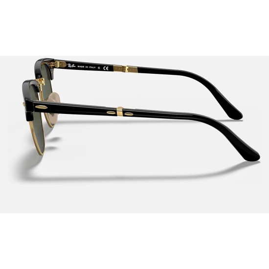 Clubmaster Folding
Lenses: Green Classic G-15  +  Frame: Black