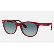 WAYFARER II CLASSIC
Lenses: Blue Gradient  +  Frame: Red