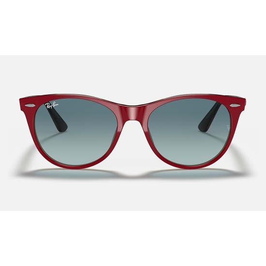 WAYFARER II CLASSIC
Lenses: Blue Gradient  +  Frame: Red