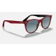 WAYFARER II CLASSIC
Lenses: Blue Gradient  +  Frame: Red