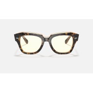 STATE STREET BLUE-LIGHT CLEAR EVOLVE
Lenses: Grey Clear Photocromic with Blue-Light Filter  +  Frame: Tortoise