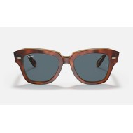 STATE STREET @COLLECTION
Lenses: Blue Classic  +  Frame: Havana On Transparent Beige