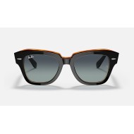 STATE STREET
Lenses: Grey/Blue Gradient  +  Frame: Black