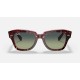 STATE STREETLenses: Green/Blue Gradient  +  Frame: Tortoise