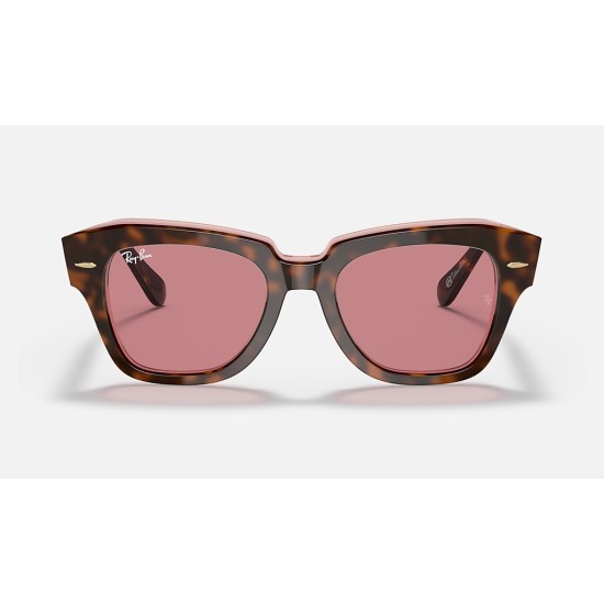 STATE STREET @COLLECTION
Lenses: Violet Photochromic Classic  +  Frame: Havana On Transparent Pink