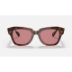 STATE STREET @COLLECTION
Lenses: Violet Photochromic Classic  +  Frame: Havana On Transparent Pink