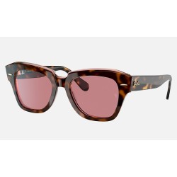 STATE STREET @COLLECTION
Lenses: Violet Photochromic Classic  +  Frame: Havana On Transparent Pink