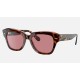 STATE STREET @COLLECTION
Lenses: Violet Photochromic Classic  +  Frame: Havana On Transparent Pink