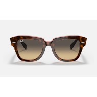 State Street
Lenses: Brown/Blue Gradient  +  Frame: Pink Tortoise