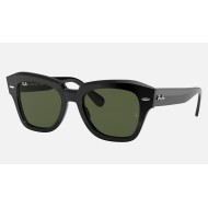 State StreetLenses: Green Classic  +  Frame: Black
