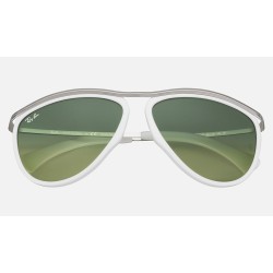 OLYMPIAN AVIATOR HD60
Lenses: Green Gradient  +  Frame: White