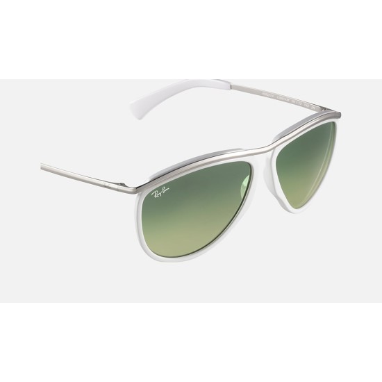 OLYMPIAN AVIATOR HD60
Lenses: Green Gradient  +  Frame: White