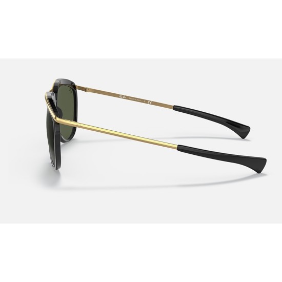 AVIATOR OLYMPIAN
Lenses: Green Classic G-15  +  Frame: Black