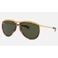 AVIATOR OLYMPIAN
Lenses: Green Classic  +  Frame: Tortoise