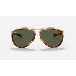 AVIATOR OLYMPIAN
Lenses: Green Classic  +  Frame: Tortoise