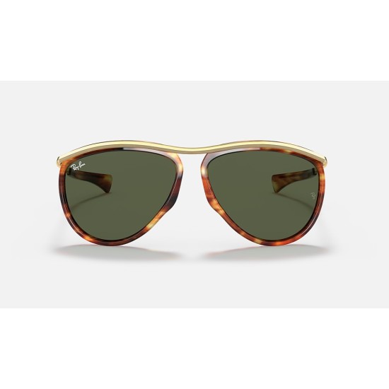 AVIATOR OLYMPIAN
Lenses: Green Classic  +  Frame: Tortoise