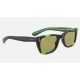 CARIBBEAN GREEN FLUO
Lenses: Green Photochromic Classic  +  Frame: Black and Green Fluo