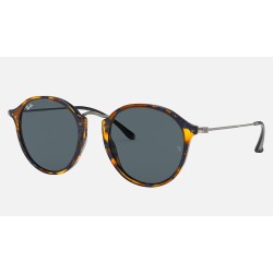 ROUND FLECK
Lenses: Blue/Gray Classic  +  Frame: Spotted Blue Havana