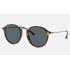ROUND FLECK
Lenses: Blue/Gray Classic  +  Frame: Spotted Blue Havana