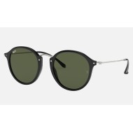 ROUND FLECK
Lenses: Green Classic G-15  +  Frame: Black