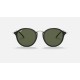 ROUND FLECK
Lenses: Green Classic G-15  +  Frame: Black
