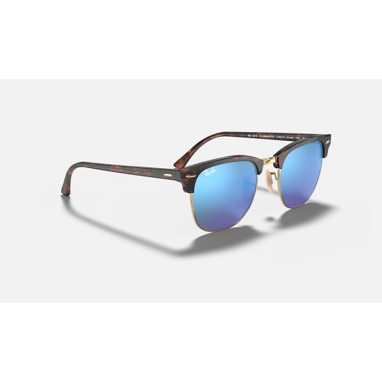 CLUBMASTER FLASH LENSES
Lenses: Blue Mirror  +  Frame: Tortoise