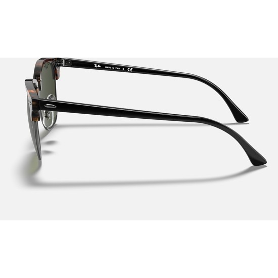 CLUBMASTER FLECK
Lenses: Green Classic G-15  +  Frame: Spotted Black Havana