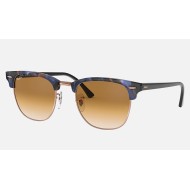 CLUBMASTER FLECK
Lenses: Light Brown Gradient  +  Frame: Spotted Brown And Blue