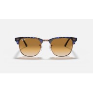 CLUBMASTER FLECK
Lenses: Light Brown Gradient  +  Frame: Spotted Brown And Blue