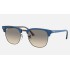 CLUBMASTER MARBLE
Lenses: Light Grey Gradient  +  Frame: Wrinkled Blue