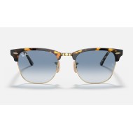 CLUBMASTER FLECK
Lenses: Light Blue Gradient  +  Frame: Yellow Havana