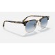 CLUBMASTER FLECK
Lenses: Light Blue Gradient  +  Frame: Yellow Havana