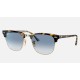 CLUBMASTER FLECK
Lenses: Light Blue Gradient  +  Frame: Yellow Havana