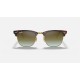 CLUBMASTER FLASH LENSES GRADIENT
Lenses: Green Gradient - Mirror  +  Frame: Tortoise