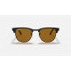 CLUBMASTER CLASSIC
Lenses: Brown Classic B-15  +  Frame: Black