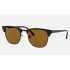 CLUBMASTER CLASSIC
Lenses: Brown Classic B-15  +  Frame: Black