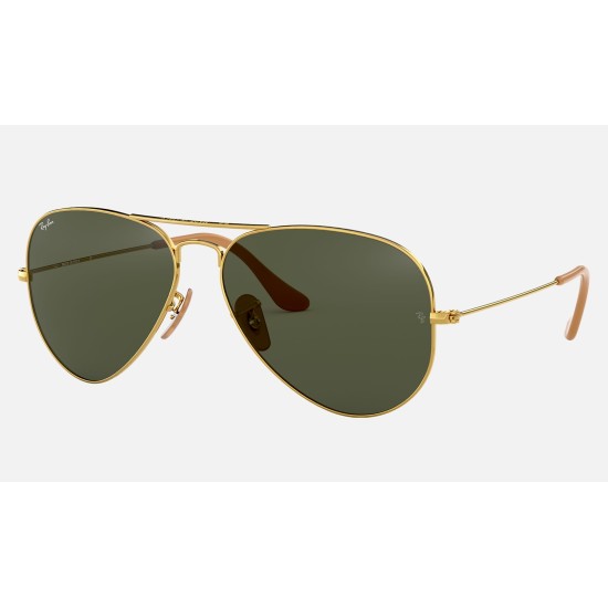 AVIATOR 1937
Lenses: Green Classic G-15  +  Frame: Gold