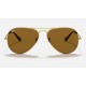 AVIATOR CLASSIC
Lenses: Brown Classic B-15  +  Frame: Gold