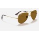 AVIATOR CLASSIC
Lenses: Brown Classic B-15  +  Frame: Gold