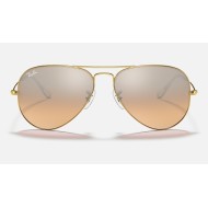 AVIATOR GRADIENT
Lenses: Silver/Pink Mirror  +  Frame: Gold