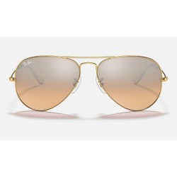 AVIATOR GRADIENT
Lenses: Silver/Pink Mirror  +  Frame: Gold