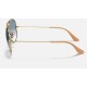 AVIATOR GRADIENT
Lenses: Light Blue Gradient  +  Frame: Gold