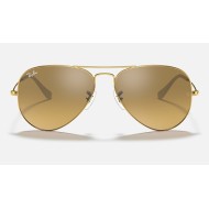 AVIATOR GRADIENT
Lenses: Brown/Silver Mirror  +  Frame: Gold