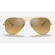 AVIATOR GRADIENT
Lenses: Brown/Silver Mirror  +  Frame: Gold