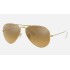 AVIATOR GRADIENT
Lenses: Brown/Silver Mirror  +  Frame: Gold